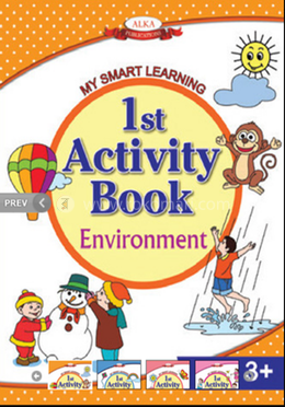 1st Activity Book : Environment Age 3 image