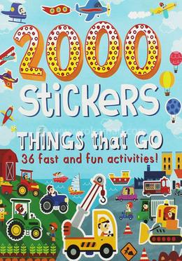 2000 Stickers Things That Go image