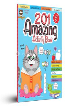 201 Amazing Activity Book Fun Activities and Puzzles For Children Spot The Difference Logical Reasoning Patterns and Tracing image