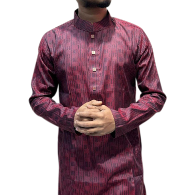 2024 New Eid collection Men's Premium Quality Panjabi - Panjabi with Chest Contrast. Soft Cotton, Panjabi for men Brand new design. Stylish and trendy Item image