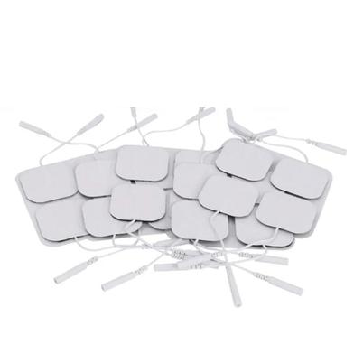 2.0 MM Tens Machine Replacement Electrode Pads Self Adhesive 4CMX4CM Reusable - 20 Pcs image