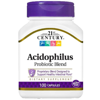 21st Century Acidophilus Probiotic Blend - 100 Capsules image