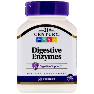 21st Century Digestive Enzymes - 60 Capsules image