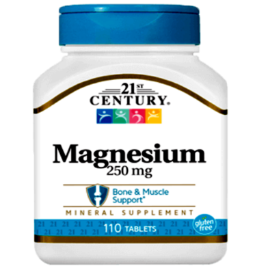 21st Century Magnesium 250mg - 110 Tablets image