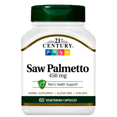 21st Century Saw Palmetto Extract 420mg - 60 Capsules image