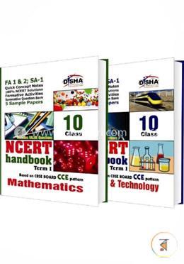 NCERT- Mathematics / Science And Technology Handbook Term 1 Class 10 (Set Of 2 Books) image