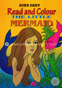 Kids Easy Read And Colour The Little Mermaid image