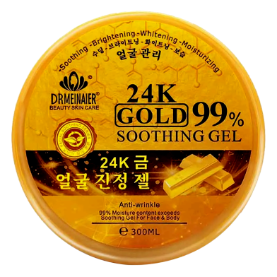 24k Gold 99 Percent Shoothing Gel - 300 ml image