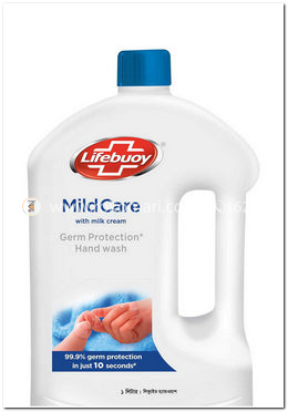 Lifebuoy Handwash Mild Care With Milk Cream - 1 Litre image