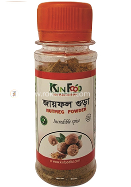 Kin Food Nutmeg Powder-Jayfol Gura (জায়ফল গুড়া) - 20 gm image