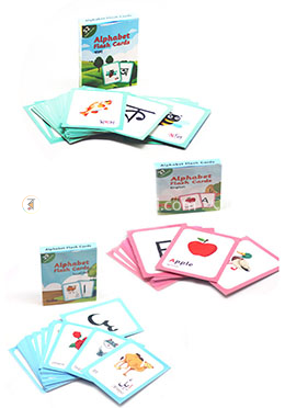 Alphabet Flash Cards Sets (Bangla, English, Arabic) image