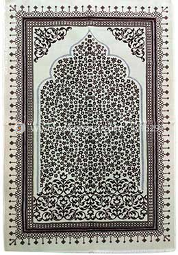 Safa Tex Muslim Prayer Jaynamaz (জায়নামাজ) (White) - Any Design image