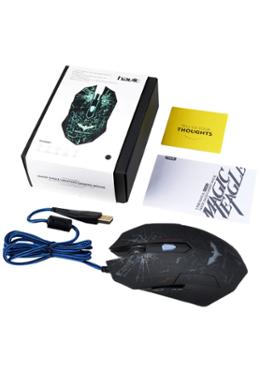 Havit Lighting USB Gaming Opticle Mouse (Black Color) (MS691) image