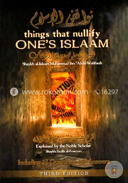 Things that Nullify One's Islam image