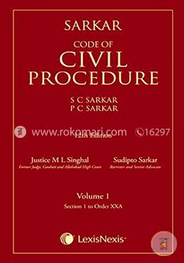 Sarkar Code of Civil Procedure (Set of 2 Volumes) image