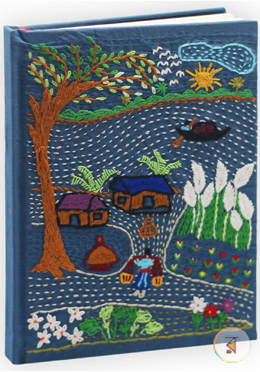 Blue Kashful Nakshi Notebook (NB-N-C-86-1014) image