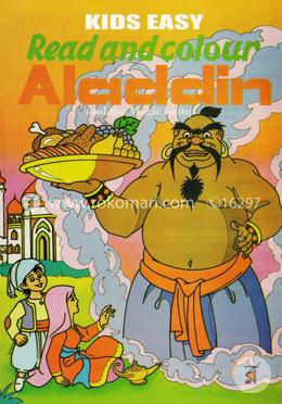 Kids Easy Read And Colour Aladdin And The Magic Lamp image