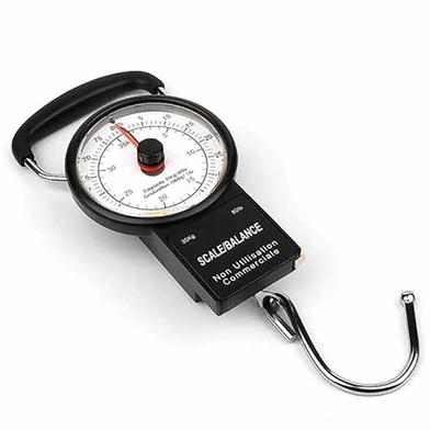 35kg Portable Hanging Mechanical Portable Weight Luggage Scale Fishing  scale Portable Spring Weighing Scale : Non-Brand 