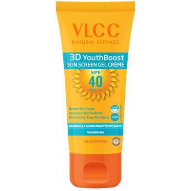 Vlcc 3D Youth Boost SPF40 Sunscreen Gel Creme 100gm image
