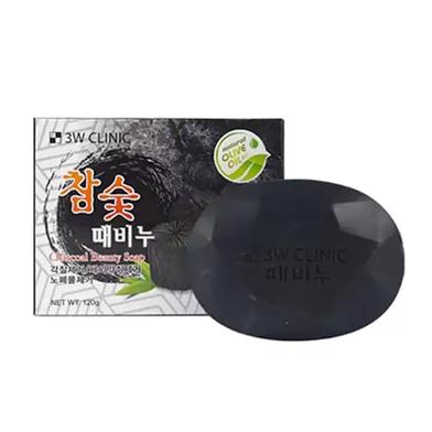 3W Clinic Charcoal Beauty Soap - 102g image