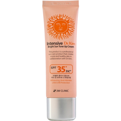 3W Clinic Intensive Dr. Kim Bright Sun Tone Up Cream-50gm image
