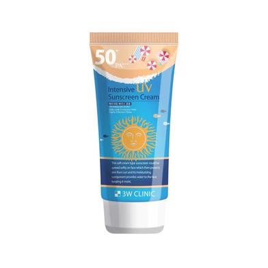 3W Clinic Intensive UV Sunscreen Cream SPF 50 plus PA plus plus plus - 70ml image