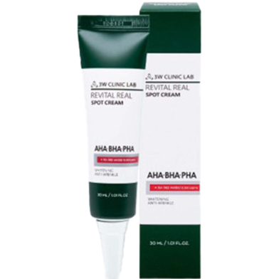 3W Clinic Lab AHA-BHA-PHA Revital Real Spot Cream 30ml image