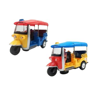 3 Wheel Musical Electric Tricycle Auto Rickshaw Toys (cng_bo_4289b_ran) image