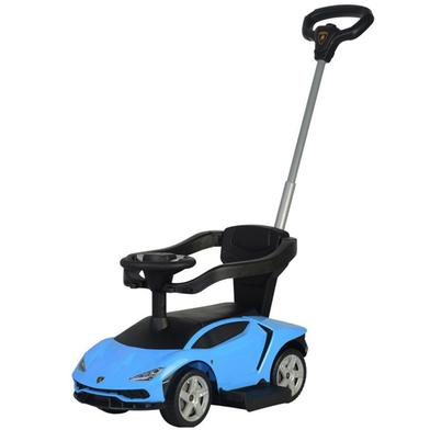 3 in 1 Kids Ride on Car Push and Pull Lamborghini Centenario with Multifunctional Parental Handle Bar and Music Perfect Gift for Children image