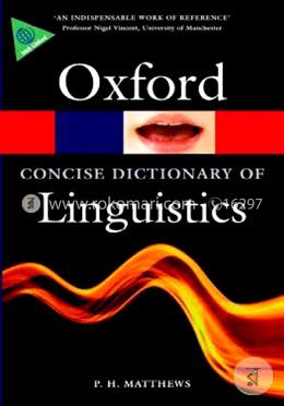 Concise Oxford Dictionary of Linguistics image