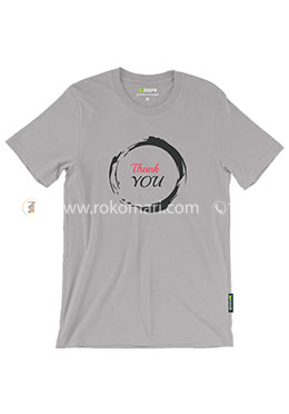 Thank You T-Shirt - XL Size (Grey Color) image
