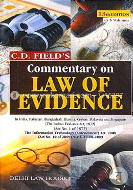 Commentary On Law Of Evidence (Set Of 5 Vol.)