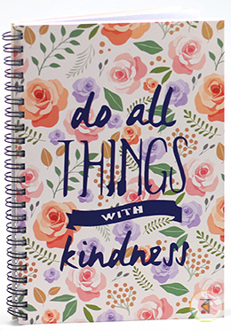 do all THINGS Note Book Floral (JCNB03) - 01 Pcs image