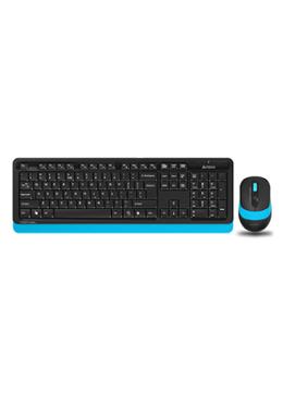 A4Tech FG1010 Wireless Keyboard And Mouse (Blue) image