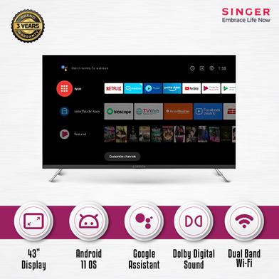Singer Android TV | E43 | SRTV-SLE43A5000GOTV image