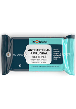 Dr. Rhazes Antibacterial and Virucidal Wet Wipes - 40 sheets/pack image
