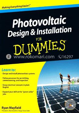 Photovoltaic Design and Installation For Dummies image