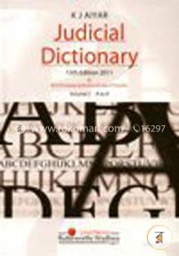 Judicial Dictionary, 15th edn. 2011 in 2 Vols (HB) image