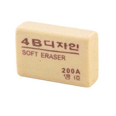 4B Eraser Artist Soft Eraser Art painting Stationery sketch Rubber Erasers 2 pcs image