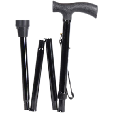 4 Folding Section Folding Walking Stick image