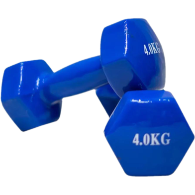 4 KG Vinyl Dumbbell 1 Pair image