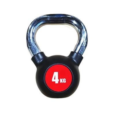 4 Kg Kettlebell 1 Pcs - Rubber Coated image