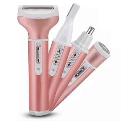 4 in 1 ProGemei GM-3074 Rechargeable Nose And Hair Trimmer For Women image