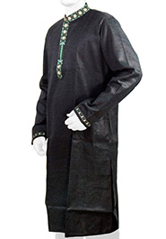 Darkgreen Andi Cotton Panjabi (P-105) image