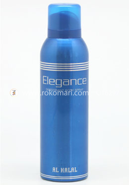 Al Halal Elegance Deodorant Body Spray - 200ml For Men image
