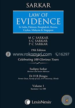 Law Of Evidence–In India, Pakistan, Bangladesh, Burma,Ceylon, Malaysia and Singapore (Set of 2 Vols) image