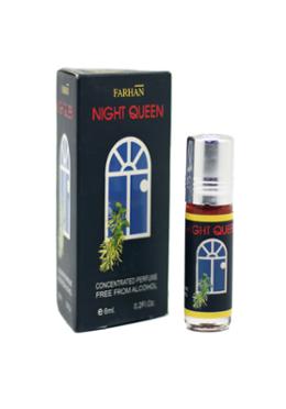 Farhan Night Queen Concentrated Perfume -6ml (Men) image