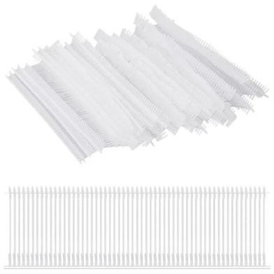 5000 Pieces Tagging Gun Fasteners for Clothing Standard Label Gun Price Tagging Barbs Plastic Garment Tag Gun Refills image
