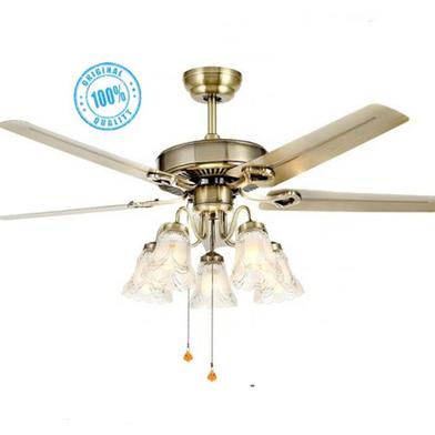 Yamada 52Inch 001E Model 5 Blades Ceiling Fan (Under Light, Remote Control) image