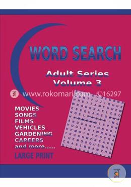 Word Search, Adult: Volume 3 image